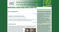 Desktop Screenshot of bernstorff-jaegersborg.dk